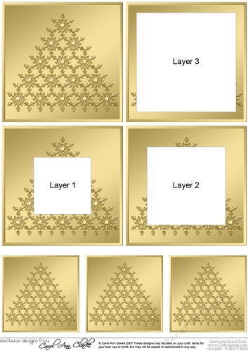 Christmas Snowflake Tree Tunnel Topper