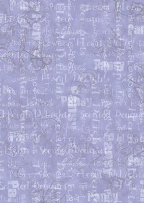 Pansy, Lace and Pearls Matching Vellum