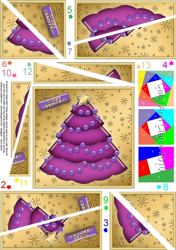 Christmas Tree Twisted Spiral Side Stacker