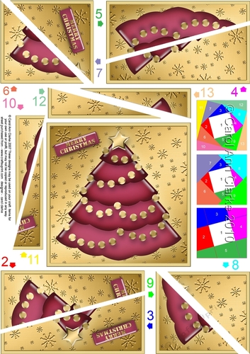 Christmas Tree Twisted Spiral Side Stacker
