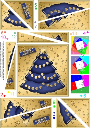 Christmas Tree Twisted Spiral Side Stacker