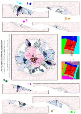 Posy and Pearls Card with Wavy Spiral Side Stacker