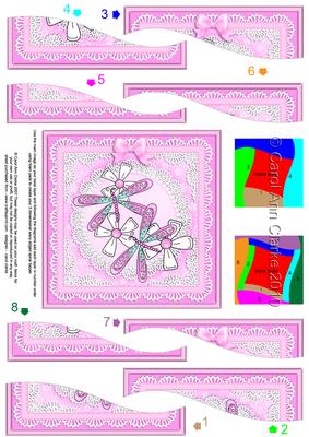 Dreamy Dragonflies - Wavy Spiral Side Stacker