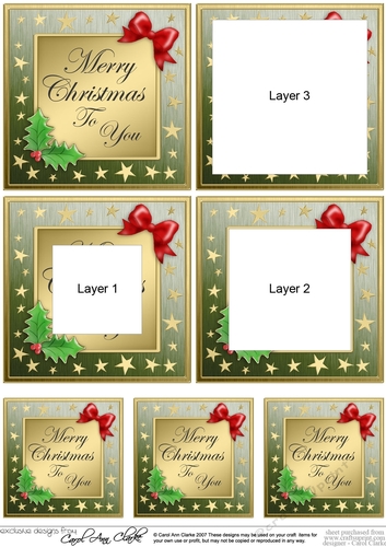 Merry Christmas to You - Christmas Books Tunnel Topper