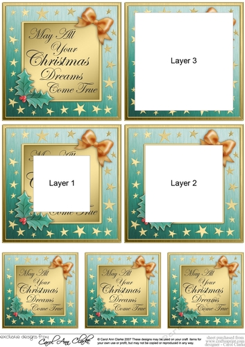 May all your Christmas Dreams come True - Christmas Books Tunnel Topper