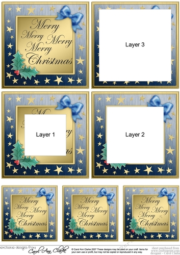 Merry Merry Merry Merry Christmas - Christmas Books Tunnel Topper