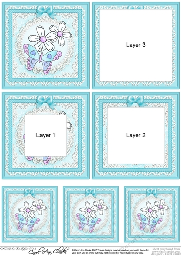 Fluttery Butterfly & Daisies - Tunnel Topper