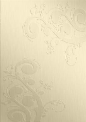 Roses and Metallic Lace Matching Vellum