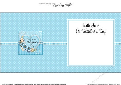 A Touch of Elegance Valentines Day Flowers, Lace & Pearls - square landscape insert