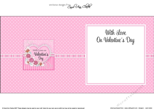 A Touch of Elegance Valentines Day Flowers, Lace & Pearls - square landscape insert