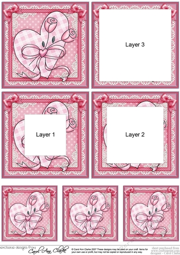 Loving Heart - Tunnel Topper