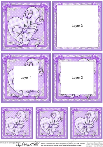 Loving Heart - Twisted Tunnel Topper