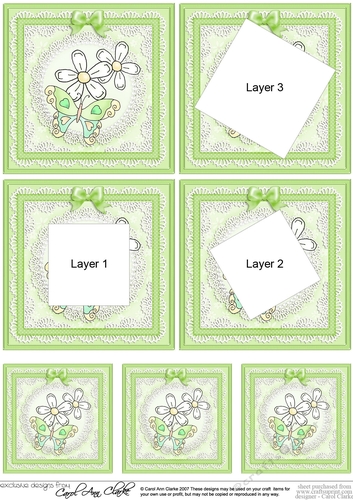 Fluttery Butterfly & Daisies Twisted Tunnel Topper