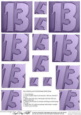 13th Metallic Age Twisted Pyramage Sheet