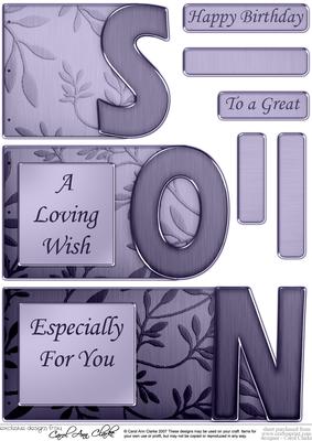 Son Elegant Metallic Book Sheet