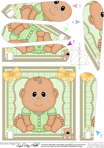 Cute Ethnic New Baby Fan Pyramage Topper