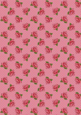 Just Roses Matching Backing Paper