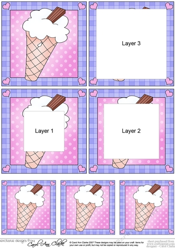 Sweet Treats Ice Cream Cone -  Tunnel Topper