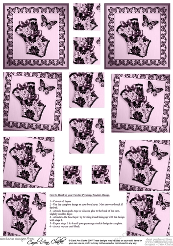 Elegant Boudoir Twisted Pyramage Sheet