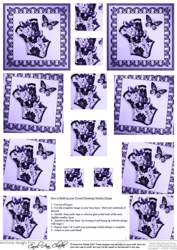 Elegant Boudoir Twisted Pyramage Sheet