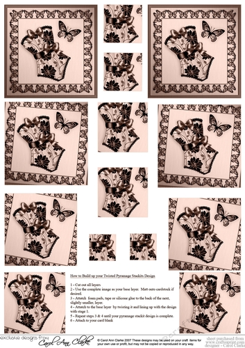 Elegant Boudoir Twisted Pyramage Sheet