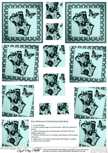 Elegant Boudoir Twisted Pyramage Sheet
