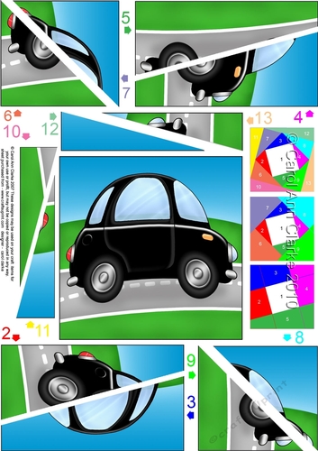 Funky Car Twisted Spiral Side Stacker
