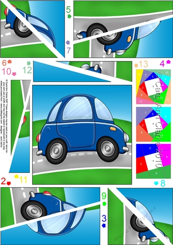 Funky Car Twisted Spiral Side Stacker