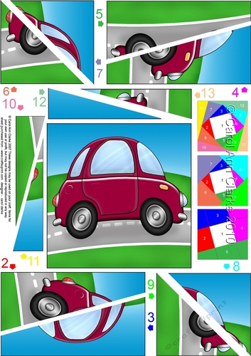 Funky Car Twisted Spiral Side Stacker
