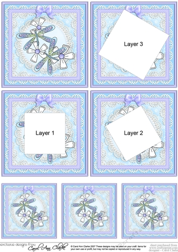 Dreamy Dragonflies with Daisies - Twisted Tunnel Topper