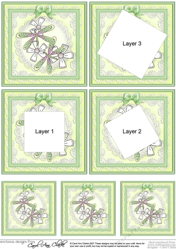 Dreamy Dragonflies with Daisies - Twisted Tunnel Topper