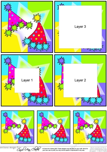 Lets Celebrate - Tunnel Topper