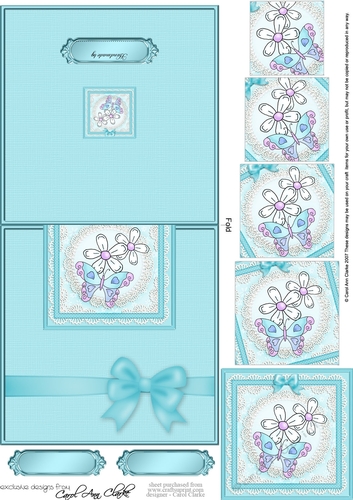 Fluttery Butterfly - No-Hole Over the Edge & spiral pyramid