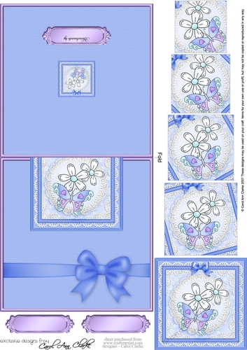 Fluttery Butterfly - No-Hole Over the Edge & spiral pyramid