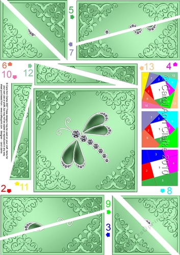 Dragonfly Twisted Spiral Side Stacker