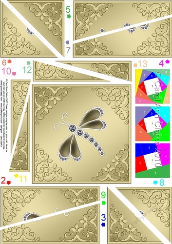 Dragonfly Twisted Spiral Side Stacker