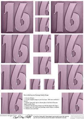 16th Metallic Age Pyramage Sheet