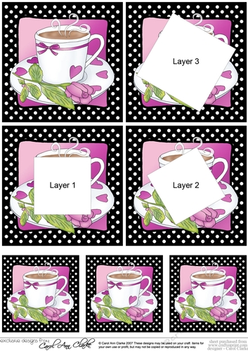 Time for Tea Twisted Tunnel Topper