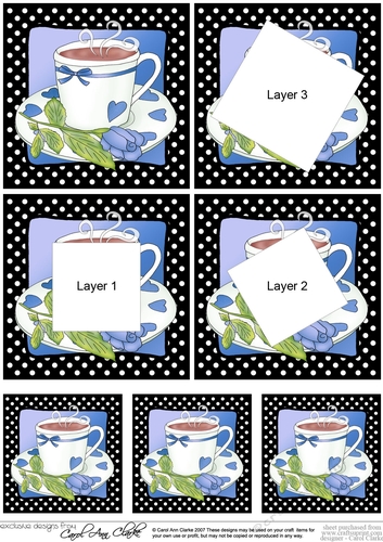 Time for Tea Twisted Tunnel Topper
