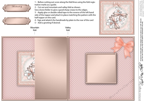 Dreamy Dragonflies - No-Hole Fold Back Card