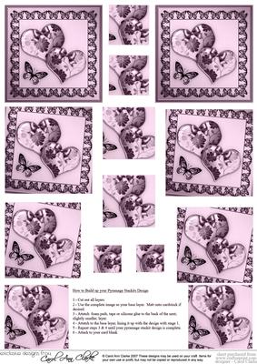 Elegant Romance Twisted Pyramage Sheet