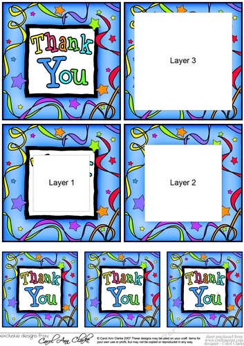 Thank You - Tunnel Topper