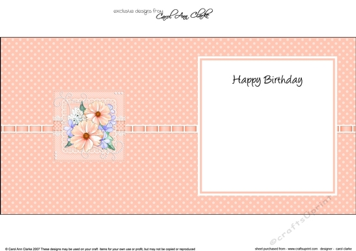 A Touch of Elegance Roses Pearls and Lace square landscape insert