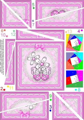 Fluttery Butterfly - Twisted Spiral Side Stacker