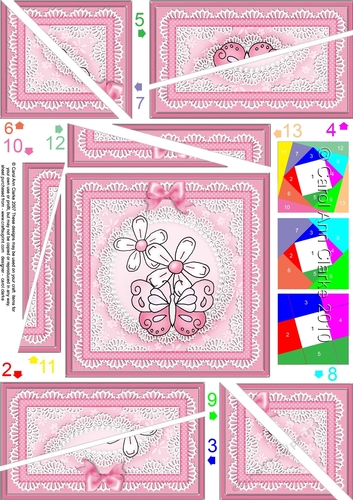 Fluttery Butterfly - Twisted Spiral Side Stacker