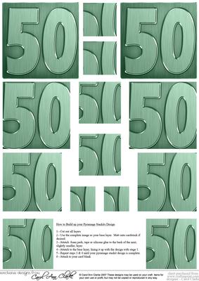 50th Metallic Age Pyramage Sheet