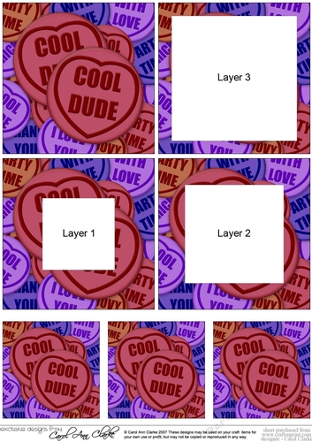Cool Dude Sweet Heart - Tunnel Topper