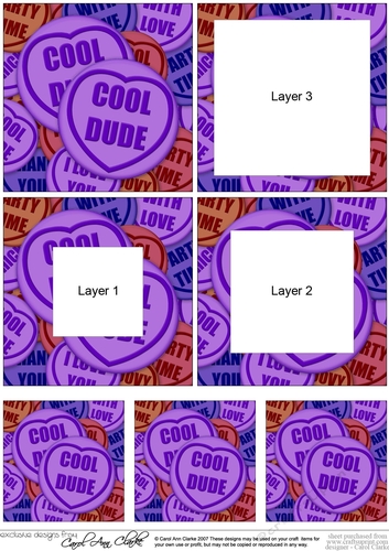 Cool Dude Sweet Heart - Tunnel Topper
