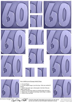 60th Metallic Age Pyramage Sheet