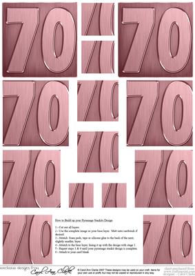 70th Metallic Age Pyramage Sheet